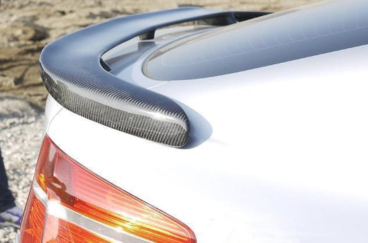 H Style Carbon Fibre Boot Spoiler for BMW E71 X6 09-14-Carbon Factory