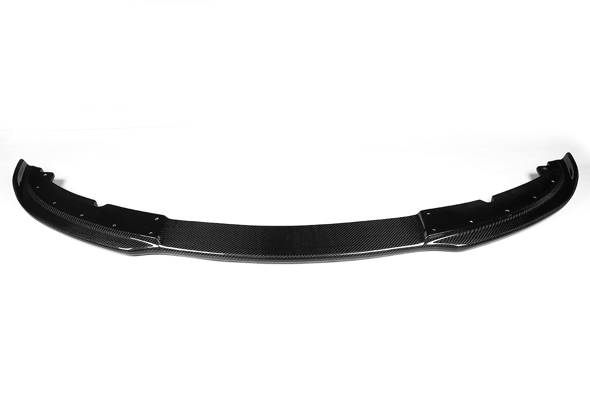H Style Carbon Fibre Front Splitter for BMW E92 E93 3 Series non M Sport 07-13-Carbon Factory