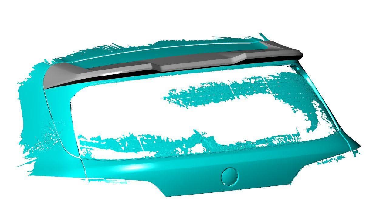 H Style Carbon Fibre Rear Spoiler for BMW G05 X5 19-25 - Carbon Factory