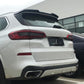 H Style Carbon Fibre Rear Spoiler for BMW G05 X5 19-25 - Carbon Factory