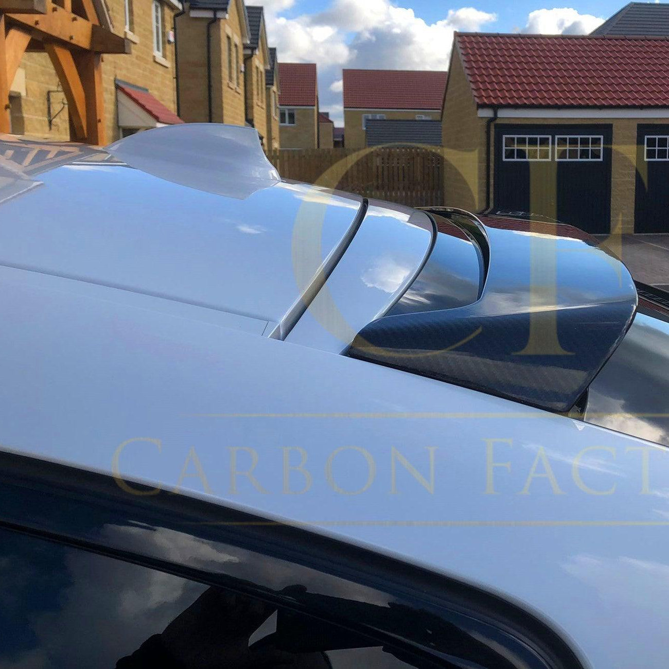 H Style Carbon Fibre Roof Spoiler for BMW F16 X6 F86 X6M 15-18 - Carbon Factory