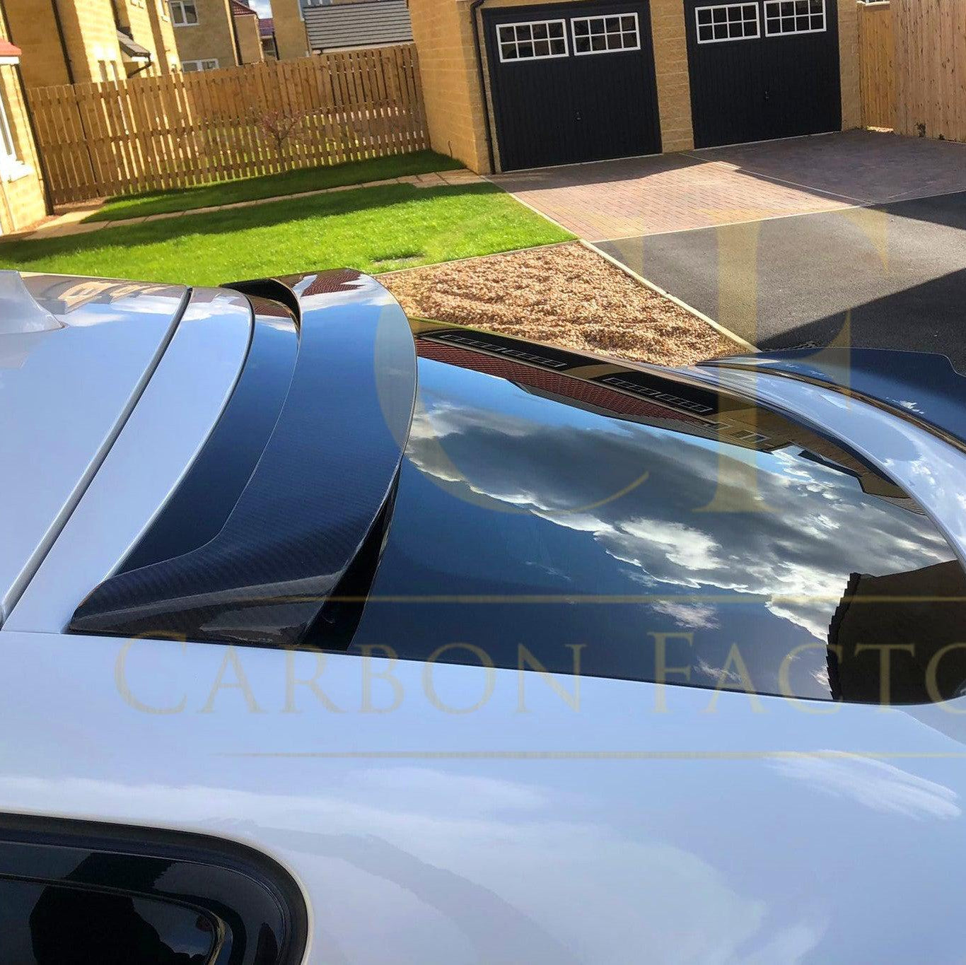 H Style Carbon Fibre Roof Spoiler for BMW F16 X6 F86 X6M 15-18 - Carbon Factory
