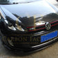 H2 Style Carbon Fibre Front Splitter for VW Golf MK6 GTI 08-13-Carbon Factory
