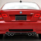 H2 Style Carbon Fibre Rear Diffuser for BMW E92 E93 M3 07-13-Carbon Factory