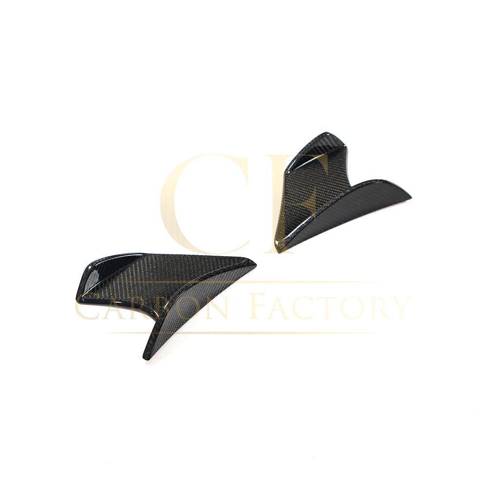 HKS Style Carbon Fibre Front Bumper Canards for Toyota GR86 22-Present-Carbon Factory