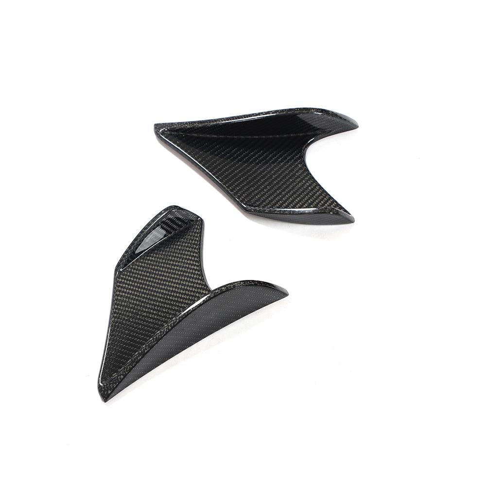 HKS Style Carbon Fibre Front Bumper Canards for Toyota GR86 22-Present-Carbon Factory