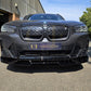 V Style Gloss Black Front Splitter for BMW G01 X3 IX3 G02 X4 LCI 22-24 - Carbon Factory