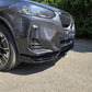 V Style Gloss Black Front Splitter for BMW G01 X3 IX3 G02 X4 LCI 22-24 - Carbon Factory