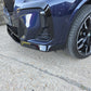 AC Style Gloss Black Front Splitter for BMW G01 X3 IX3 G02 X4 LCI 22-24