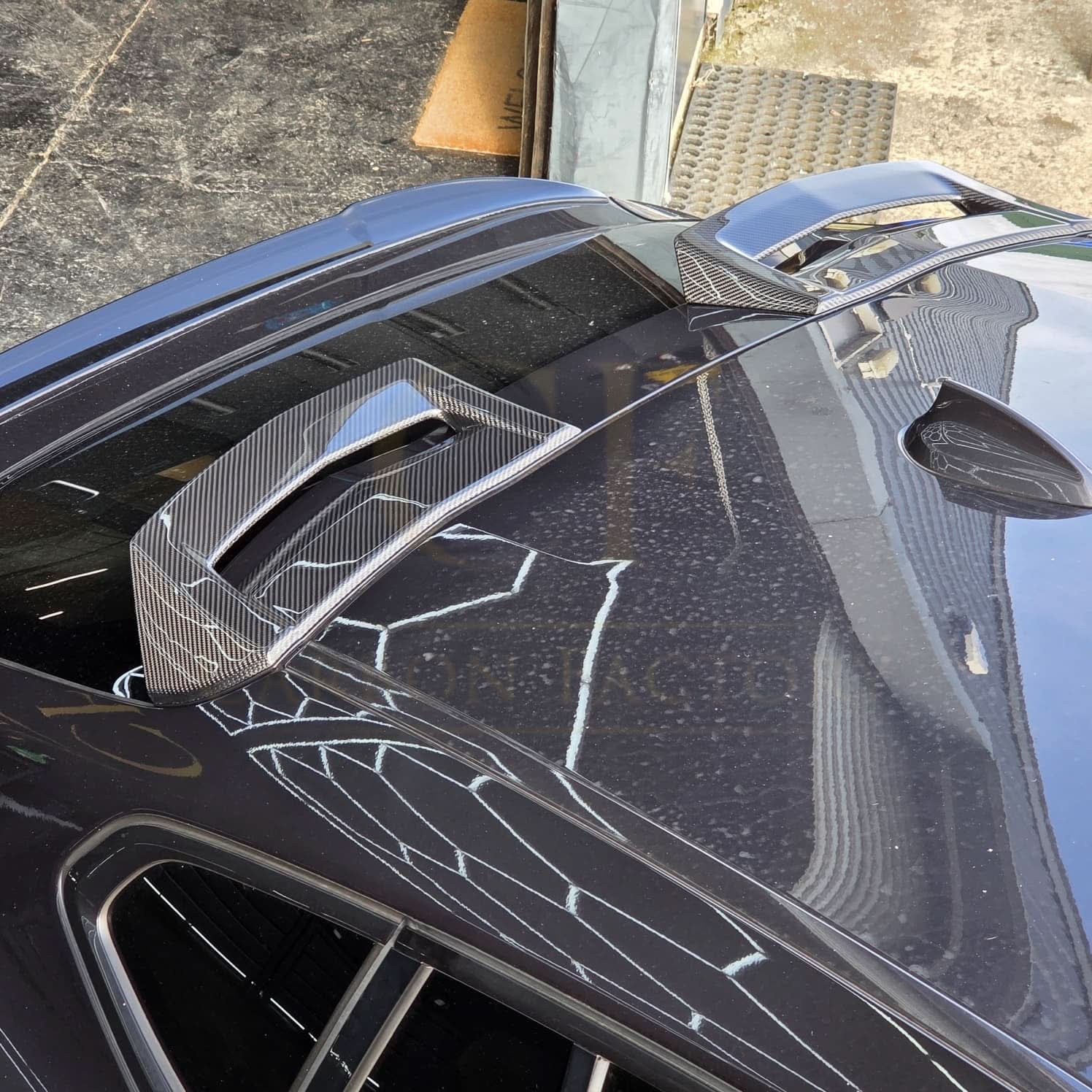 SQ Style Pre-Preg Carbon Fibre Roof Spoiler for BMW G02 X4 F98 X4M 2019-Present - Carbon Factory