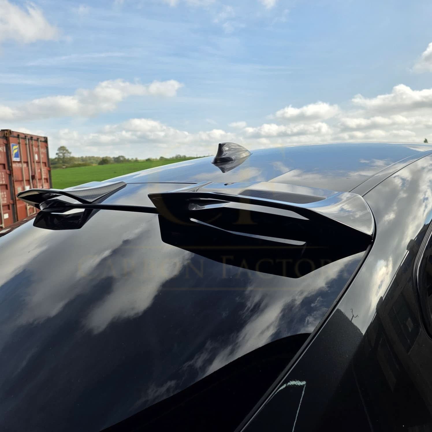 SQ Style Pre-Preg Carbon Fibre Roof Spoiler for BMW G02 X4 F98 X4M 2019-Present - Carbon Factory