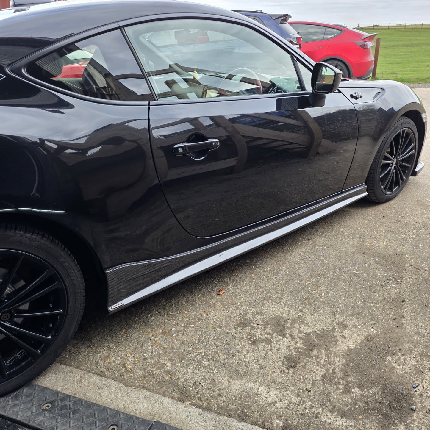 ELE Style Carbon Fibre Side Skirts for Toyota GT86 12-20 - Carbon Factory