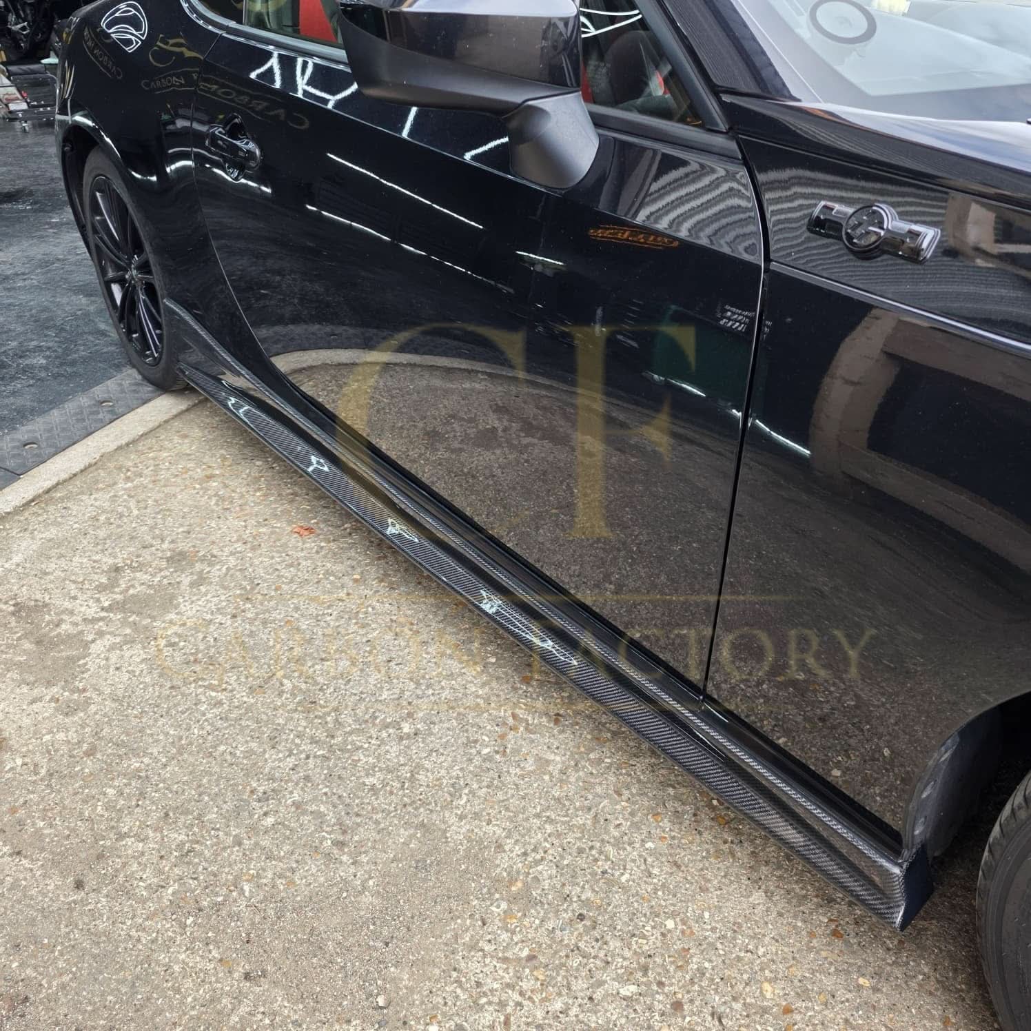 ELE Style Carbon Fibre Side Skirts for Toyota GT86 12-20 - Carbon Factory