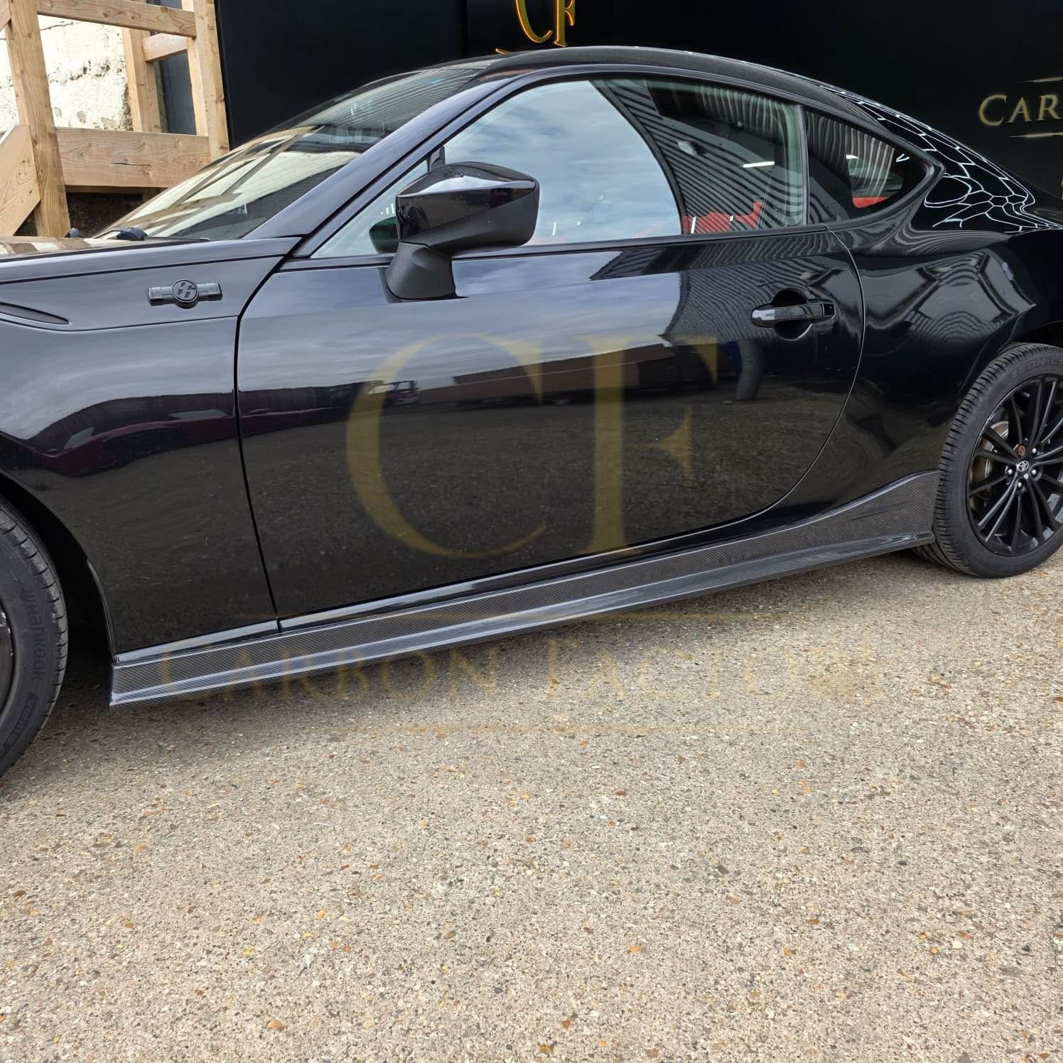 ELE Style Carbon Fibre Side Skirts for Toyota GT86 12-20 - Carbon Factory