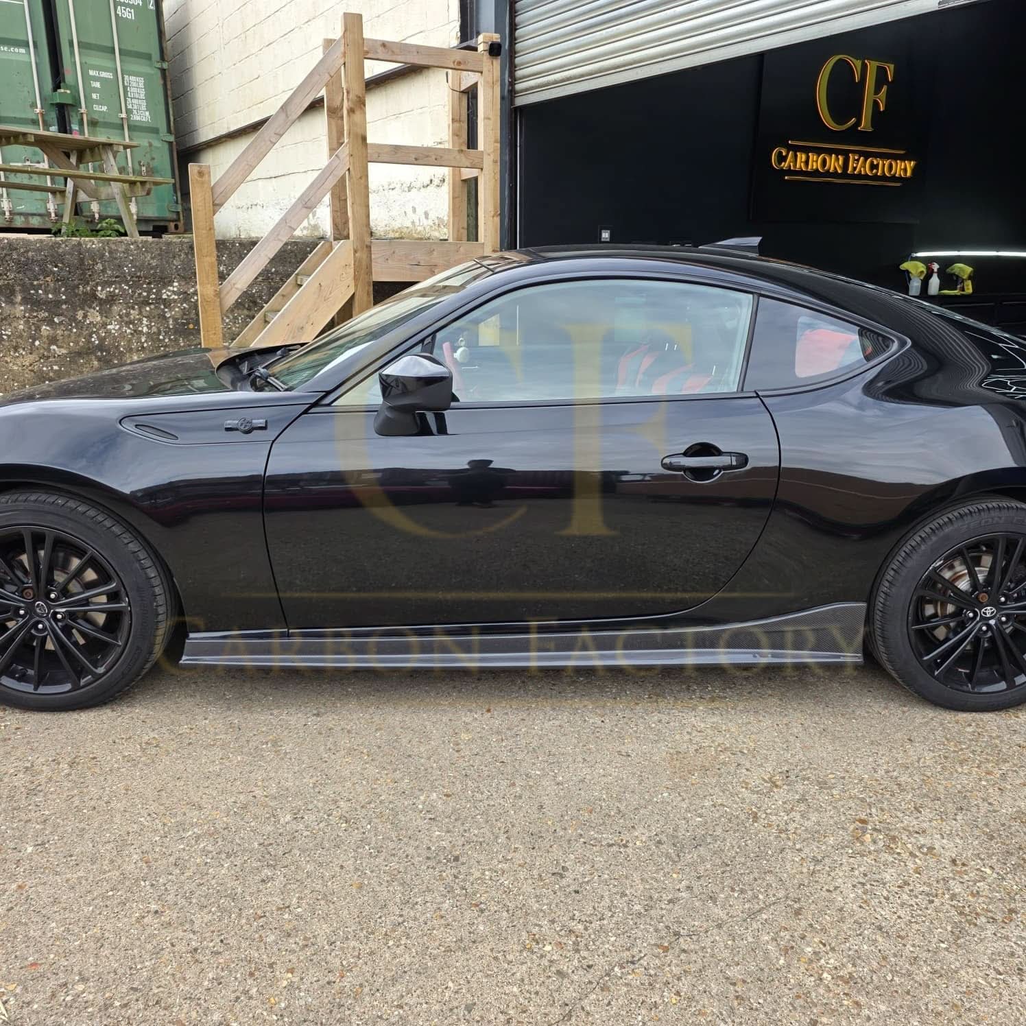 ELE Style Carbon Fibre Side Skirts for Toyota GT86 12-20 - Carbon Factory