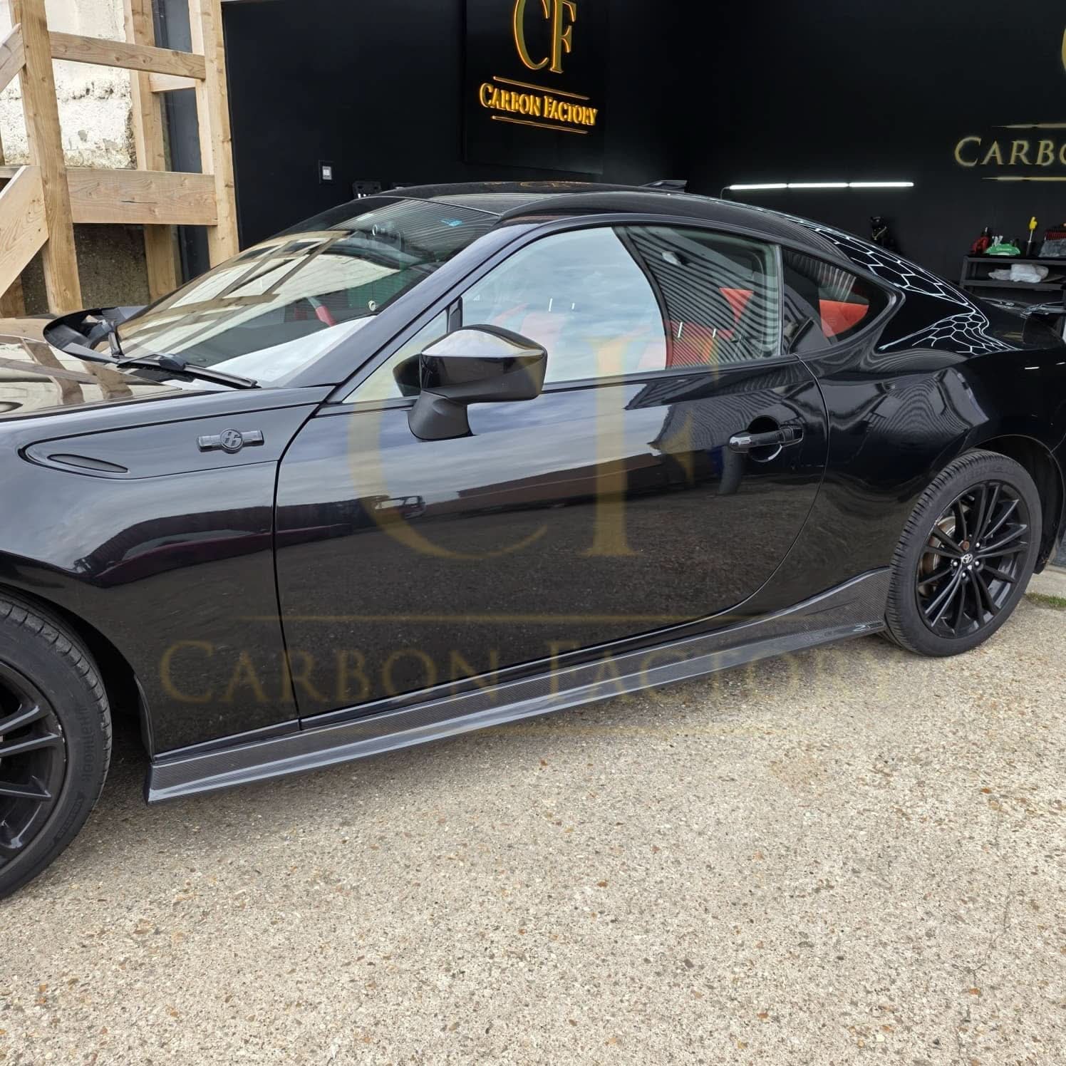 ELE Style Carbon Fibre Side Skirts for Toyota GT86 12-20 - Carbon Factory