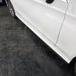 AMG Style Gloss Black Side Skirts for Mercedes Benz W205 C Class & C63 15-21 - Carbon Factory