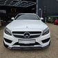 Brabus 2 Style Gloss Black Front Splitter for Mercedes Benz W205 C Class 15-18 - Carbon Factory