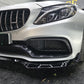 Carbon Fibre Front Fog Trims (2 Pieces) for Mercedes W205 C63 15-18