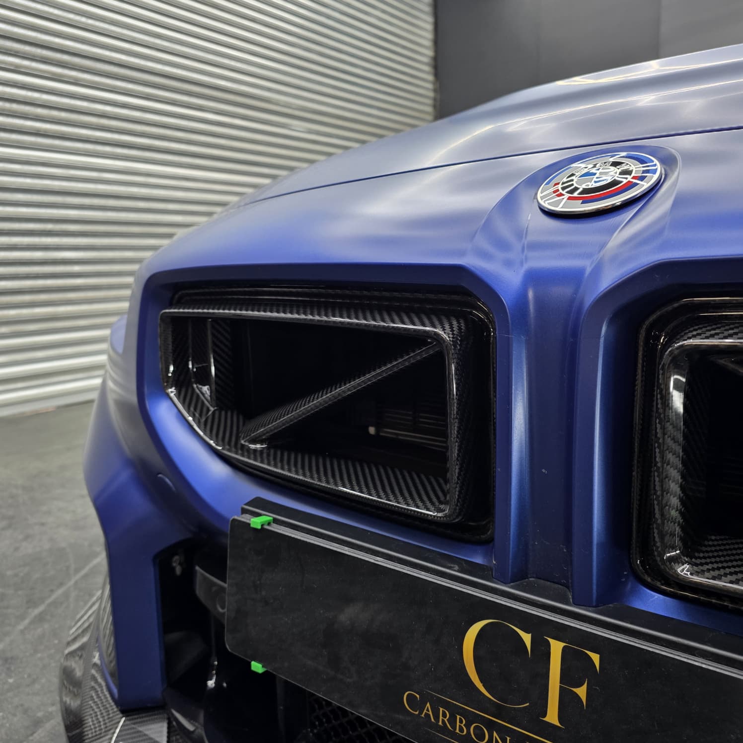 SQ Style Pre-Preg Carbon Fibre Front Grille for BMW G87 M2 23-Present - Carbon Factory