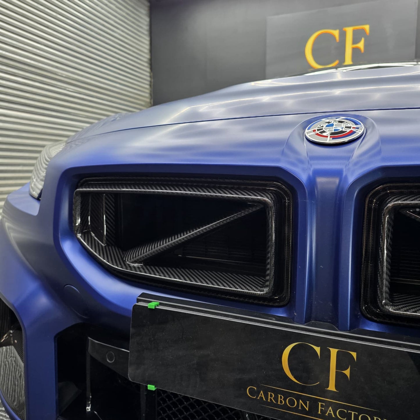 SQ Style Pre-Preg Carbon Fibre Front Grille for BMW G87 M2 23-Present - Carbon Factory