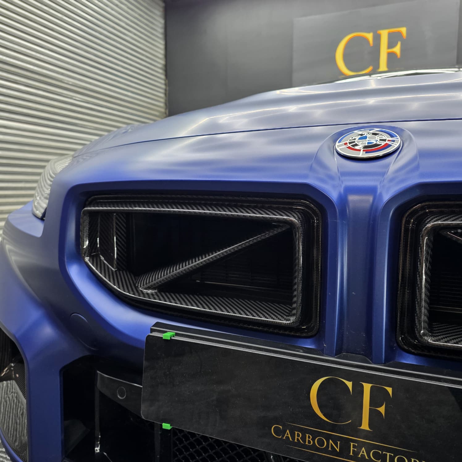 SQ Style Pre-Preg Carbon Fibre Front Grille for BMW G87 M2 23-Present - Carbon Factory