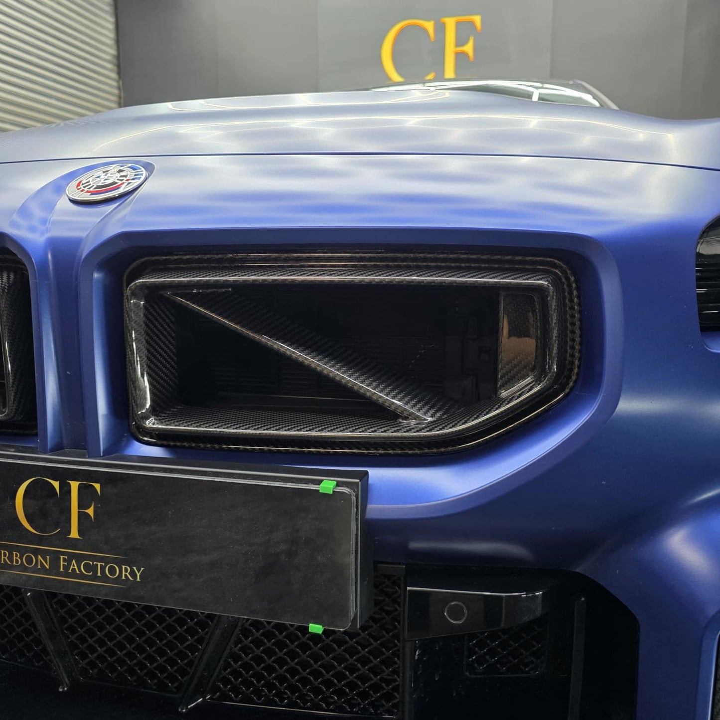 SQ Style Pre-Preg Carbon Fibre Front Grille for BMW G87 M2 23-Present - Carbon Factory