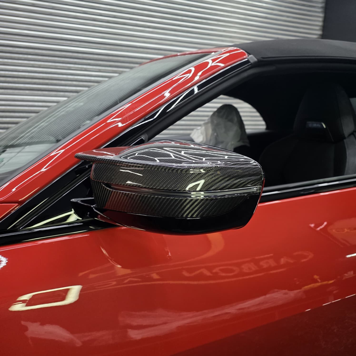 Pre-Preg Carbon Fibre Replacement Mirror Covers for BMW G87 M2 G80 M3 G82 G83 M4 20-Present - Carbon Factory
