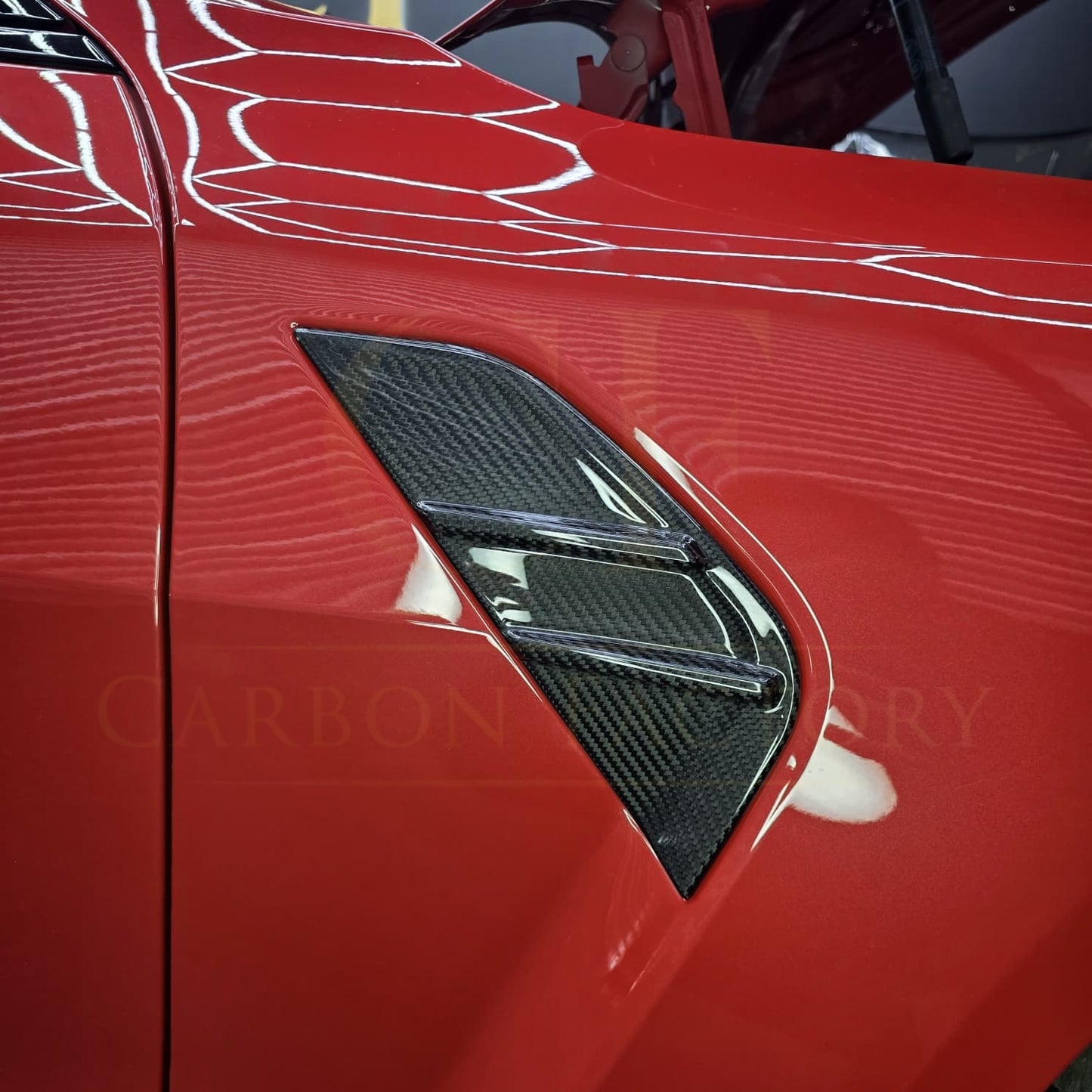 Pre-Preg Carbon Fibre Replacement Side Fender Trim for BMW G82 G83 M4 21-Present