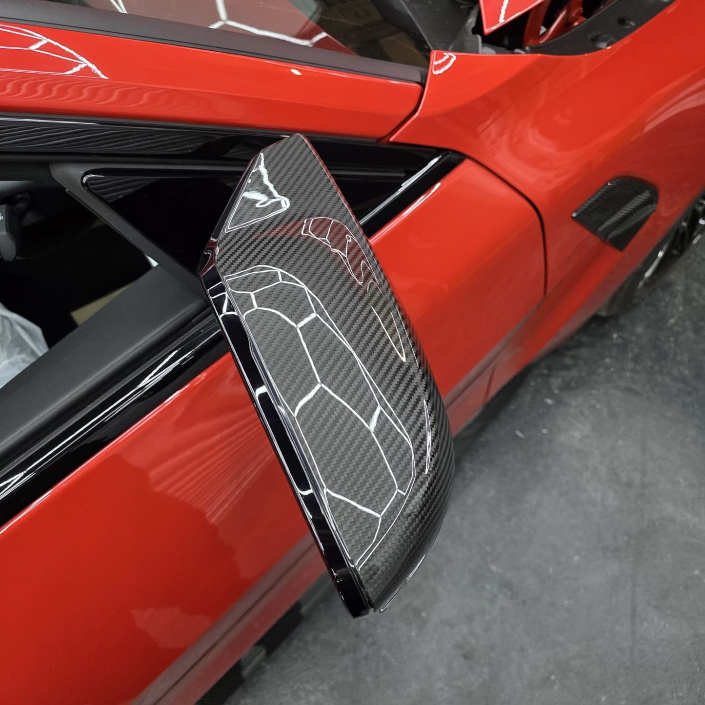 Pre-Preg Carbon Fibre Replacement Mirror Covers for BMW G87 M2 G80 M3 G82 G83 M4 20-Present