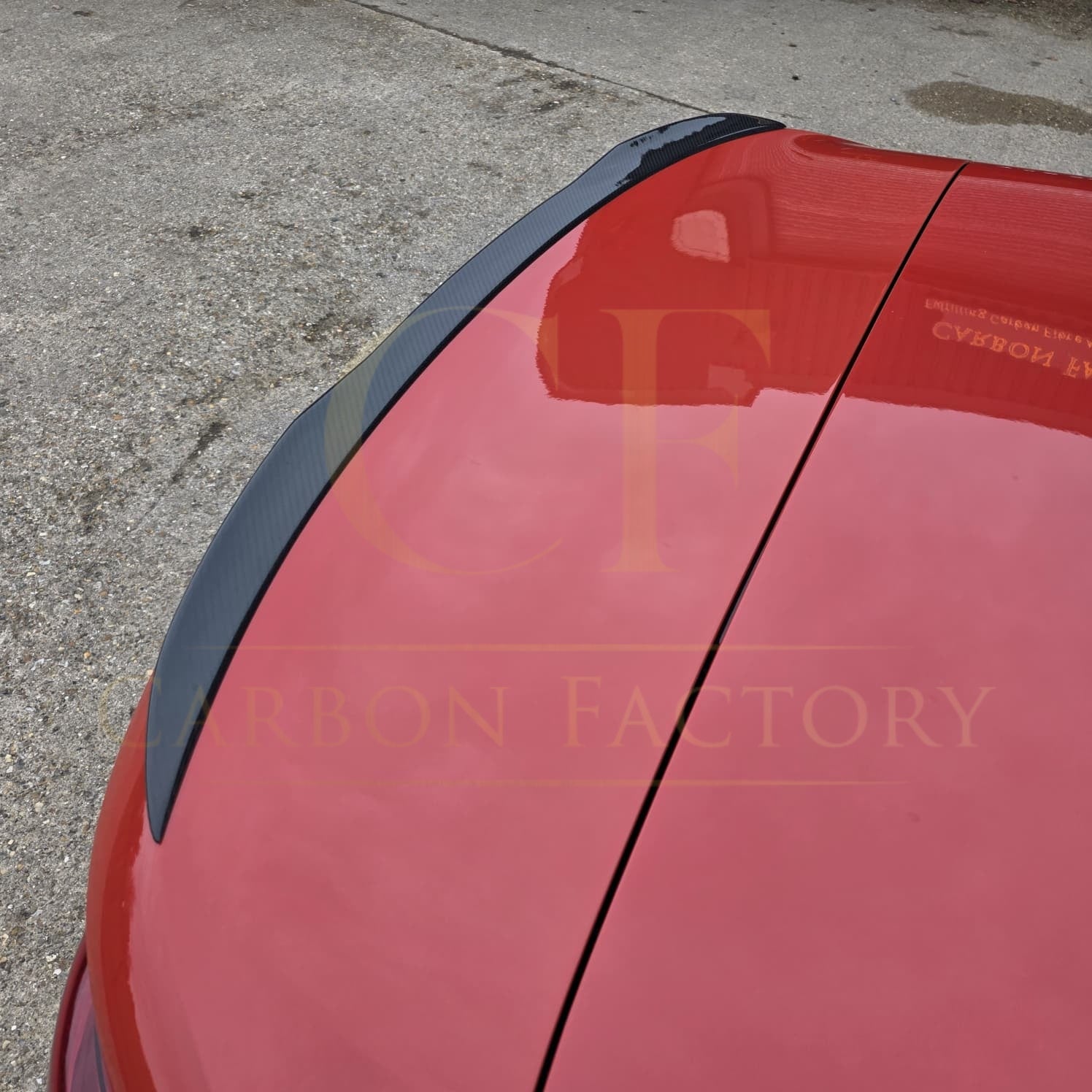 OEM Style Pre-Preg Carbon Fibre Boot Spoiler for BMW G23 4 Series G83 M4 20-Present - Carbon Factory