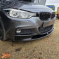 MP Style Matt Black Front Splitter for BMW F30 F31 3 Series M Sport 12-19