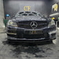 AMG Style Carbon Fibre Front Splitter for Mercedes Benz W204 C63 Facelift 12-14