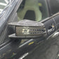 V Style Carbon Fibre Replacement Mirror Covers for Mercedes Benz Universal