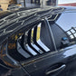 Gloss Black Window Louver Vents for BMW 3 Series G20 19-25 - Carbon Factory