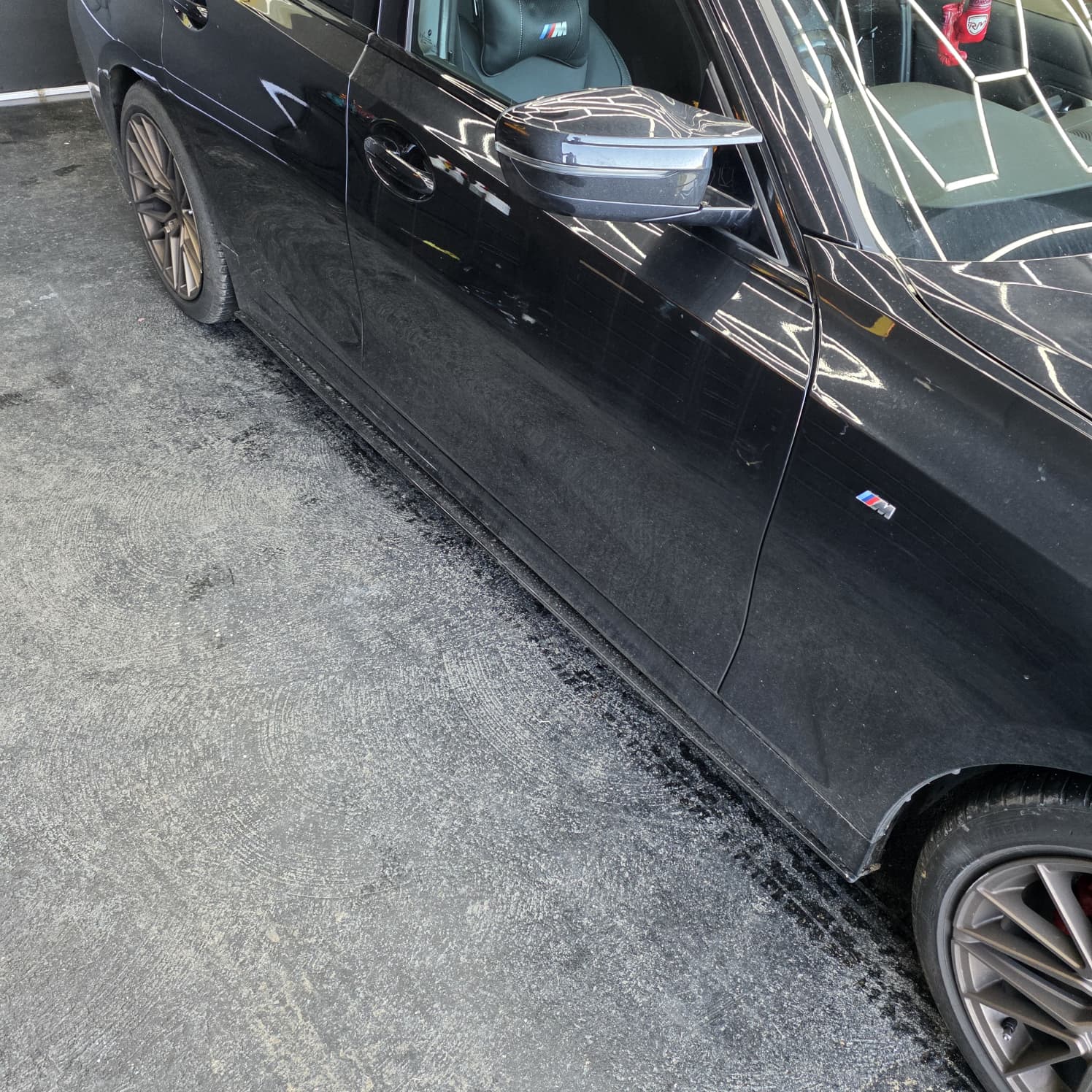AC Style Gloss Black Side Skirts for BMW 3 Series G20 19-Present - Carbon Factory