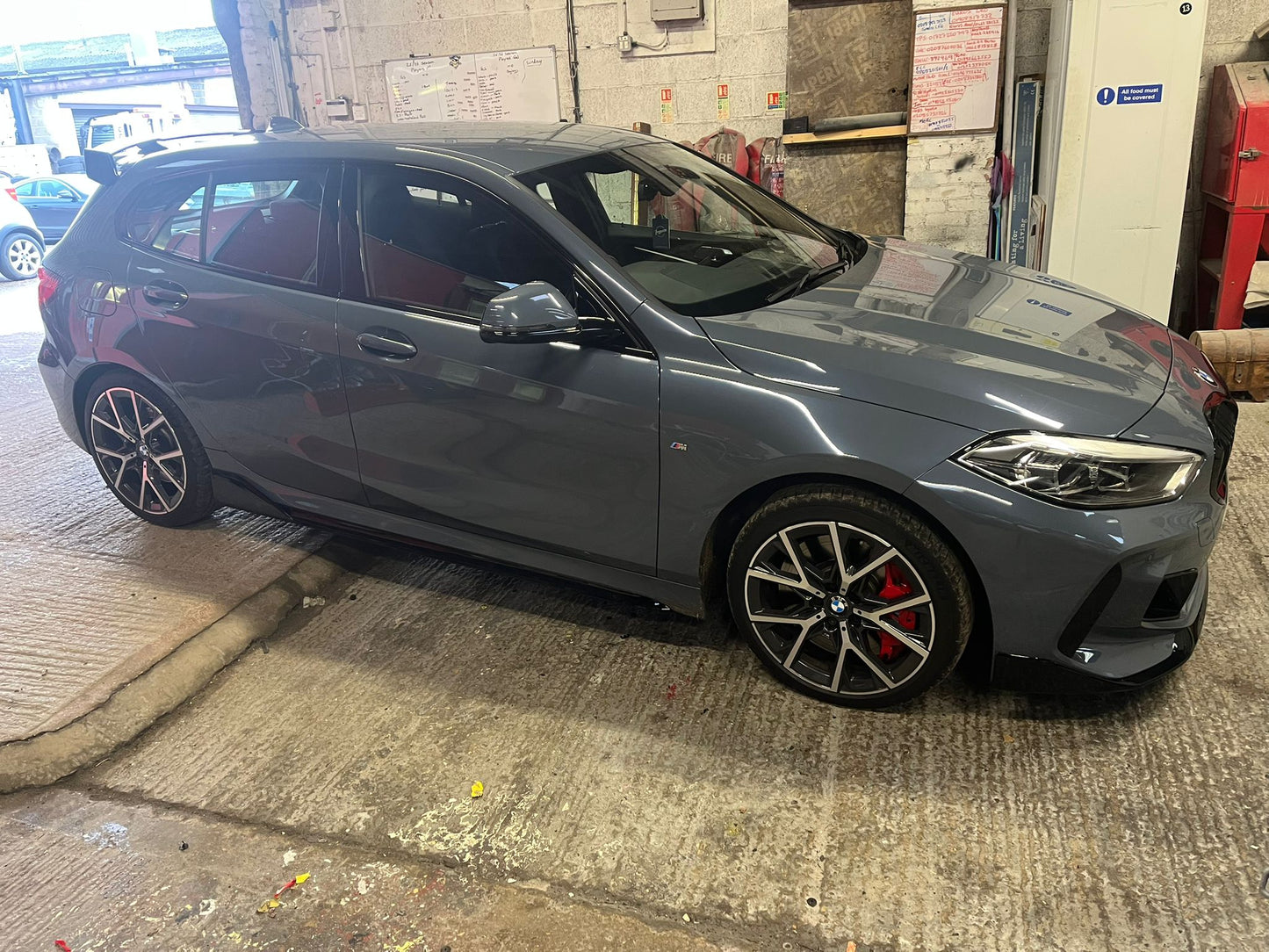 MP Style Gloss Black Side Skirts for BMW F40 1 Series 19-24 - Carbon Factory