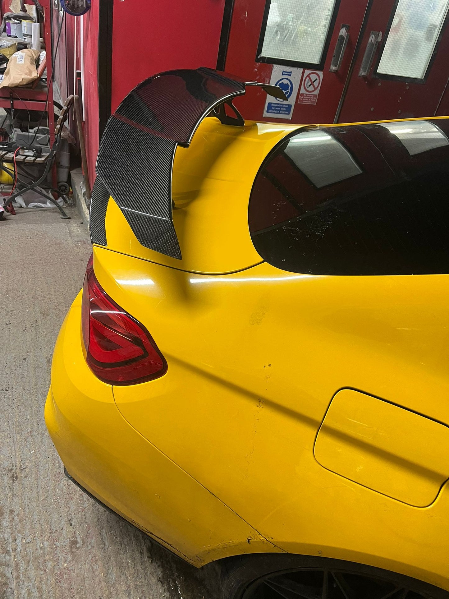 GTS V Style Carbon Fibre Boot Spoiler for BMW F80 M3 F82 F83 M4 14-20