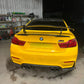 GTS V Style Carbon Fibre Boot Spoiler for BMW F80 M3 F82 F83 M4 14-20