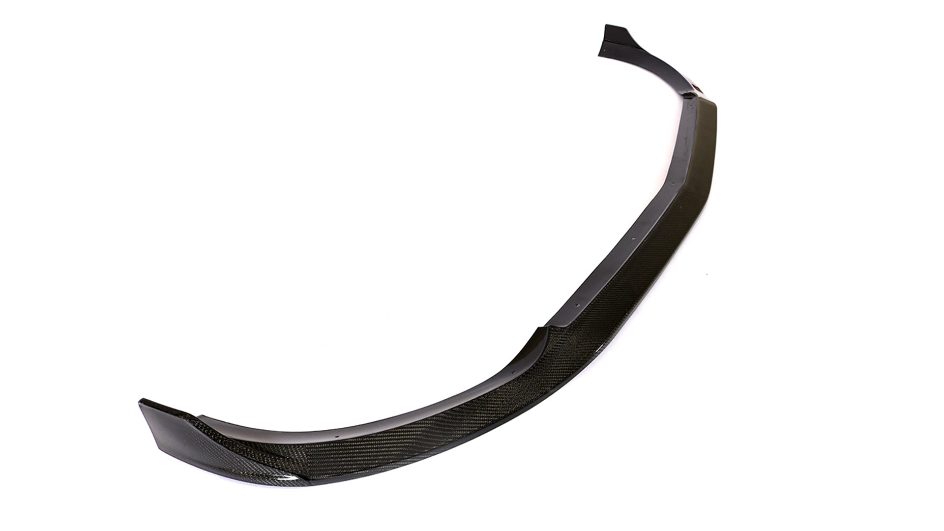 P Style Carbon Fibre Front Splitter for Mercedes W213 Saloon Standard model 16-19 - Carbon Factory