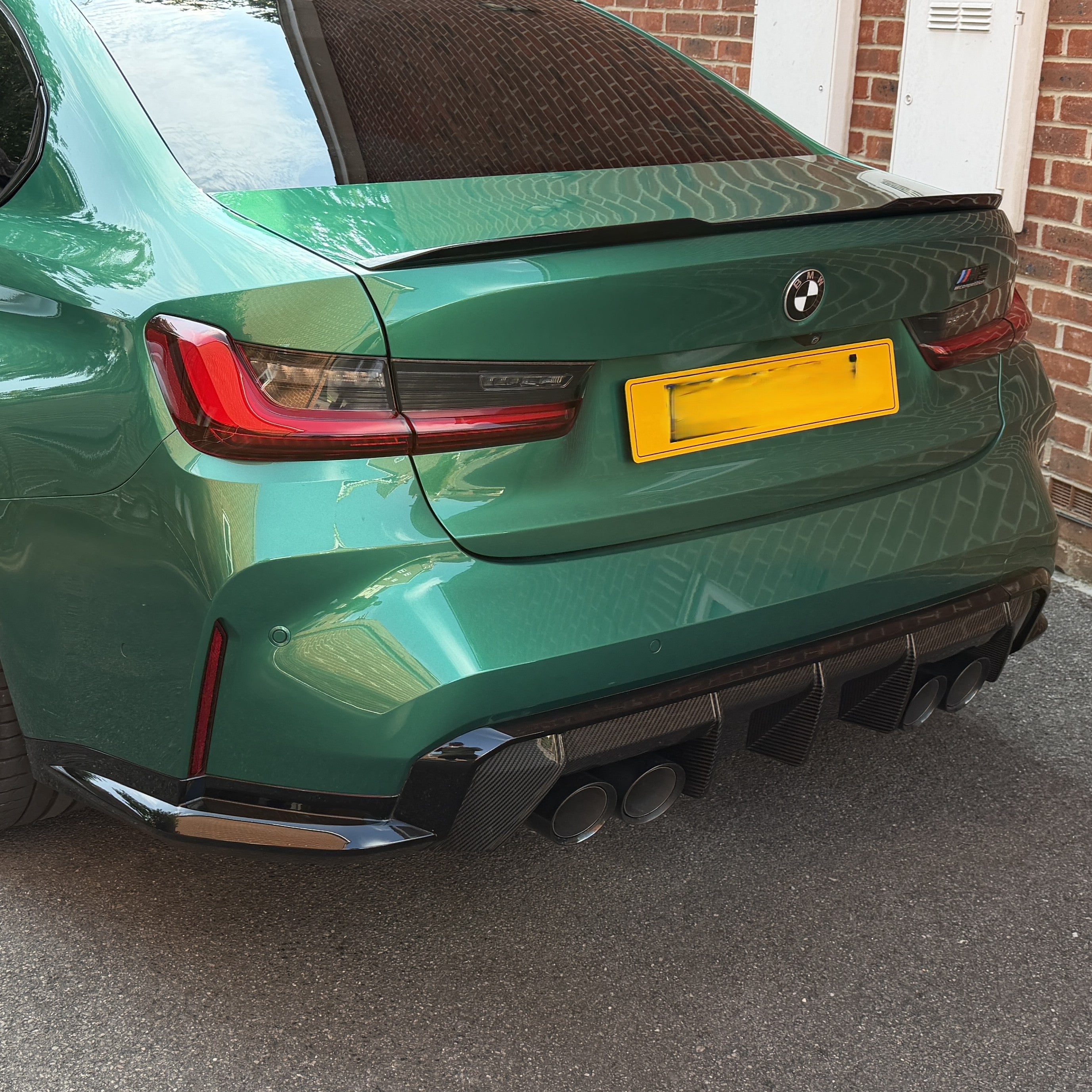 MP Style Pre-Preg Carbon Fibre Rear Diffuser for BMW G80 M3 G82 G83 M4 21-Present
