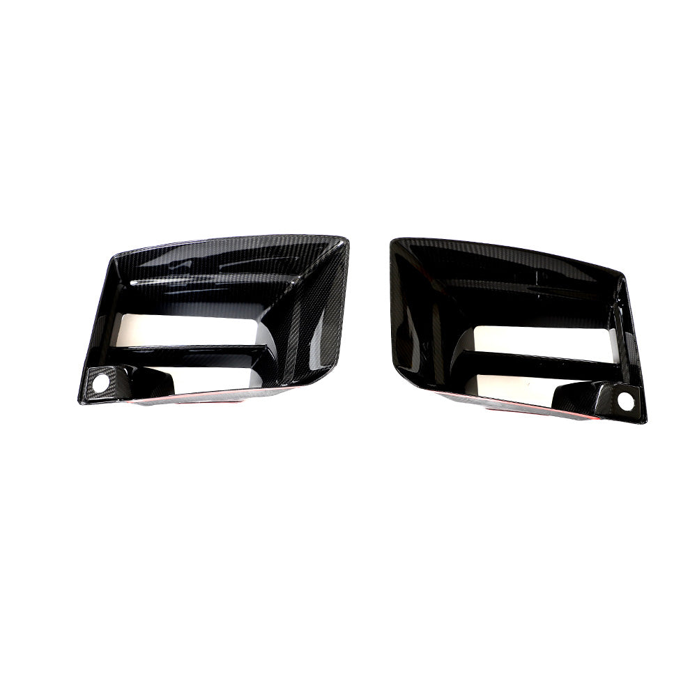 V Style Pre-Preg Carbon Fibre Front Air Ducts for BMW G87 M2 23-Present