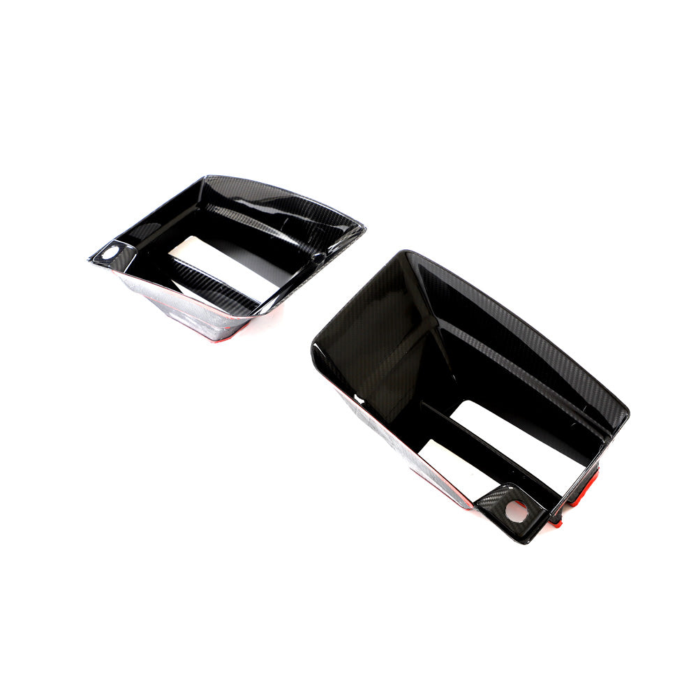 V Style Pre-Preg Carbon Fibre Front Air Ducts for BMW G87 M2 23-Present