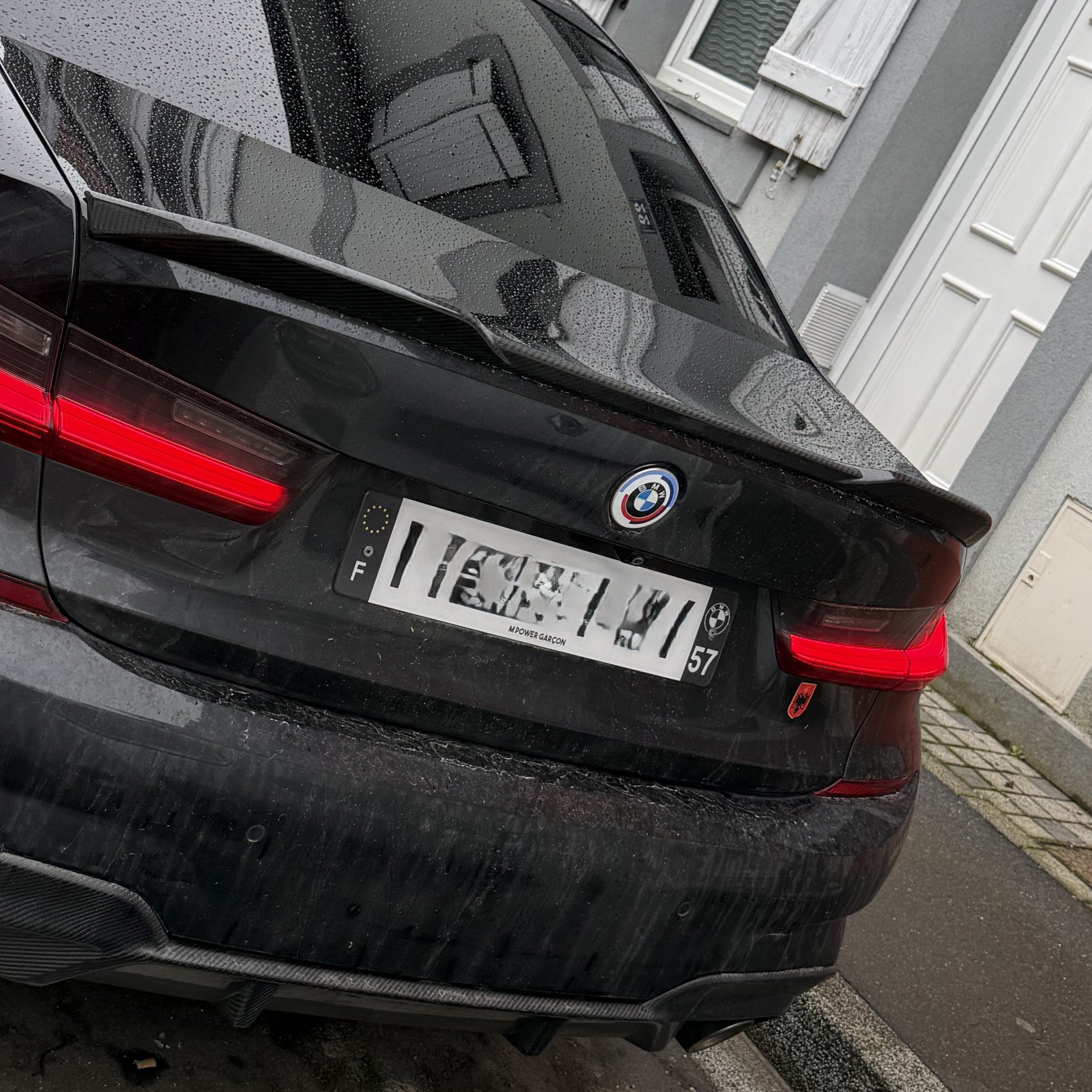 MP Style Pre-Preg Carbon Fibre Boot Spoiler for BMW G20 3 Series G80 M3 19-Present - Carbon Factory