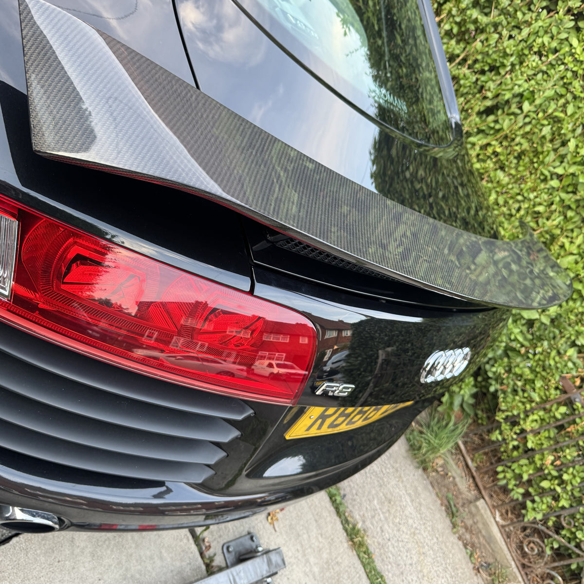 Carbon Fibre Spoiler for Audi R8 Gen 1 V8 & V10 08-14