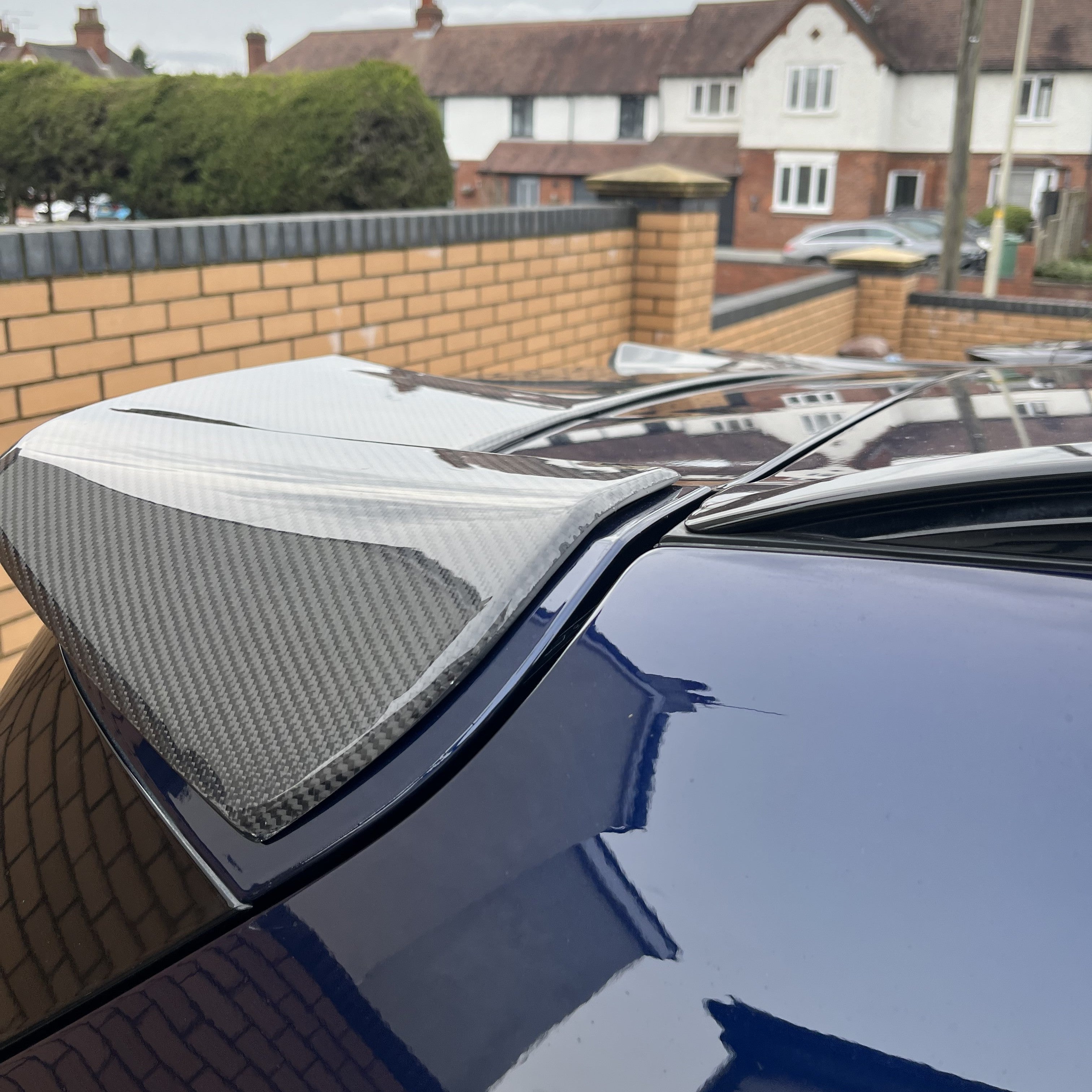 H Style Carbon Fibre Rear Spoiler for BMW G05 X5 19-25 - Carbon Factory