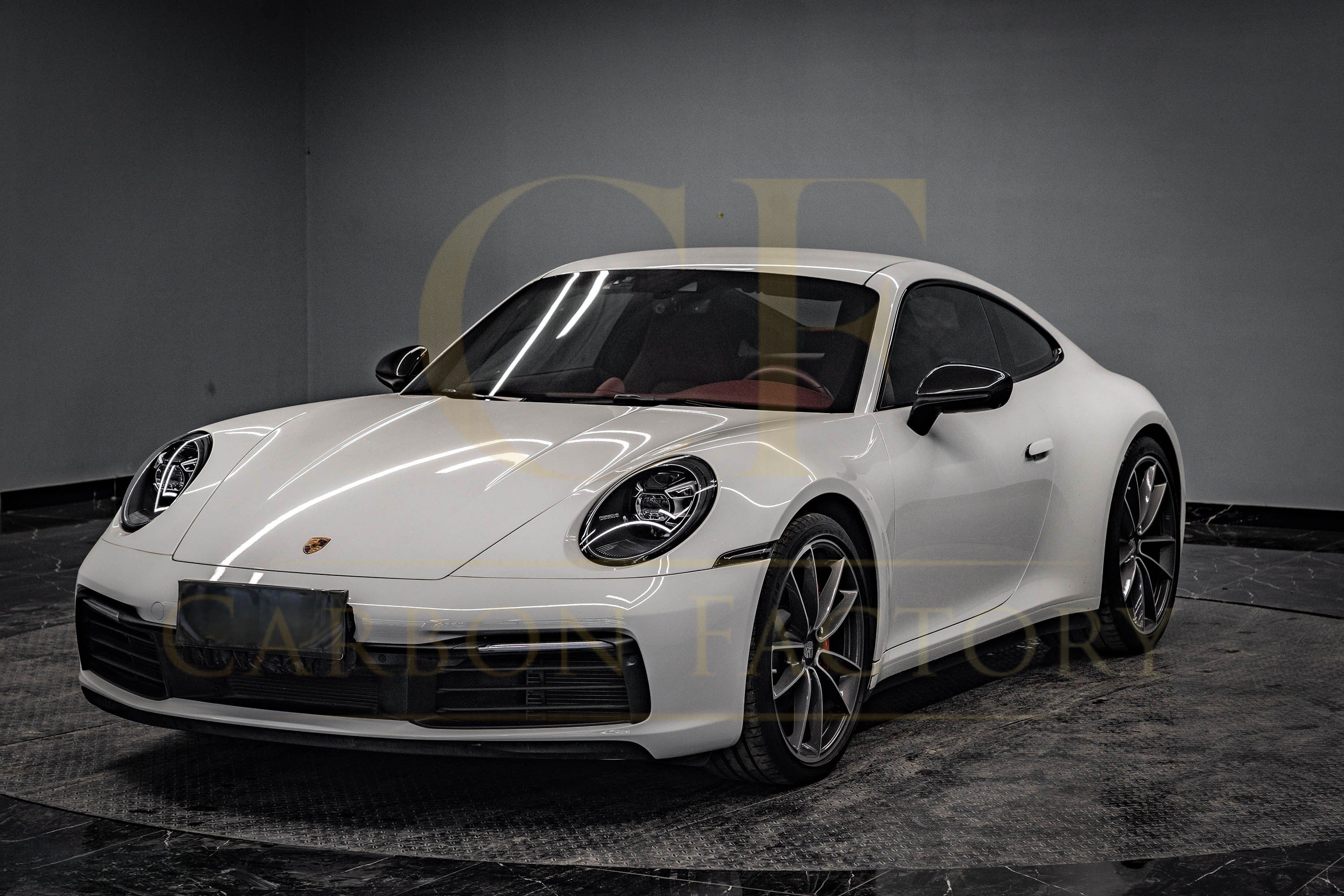 Pre-Preg Carbon Fibre Mirror Covers for Porsche 992 911 LHD 19-Present - Carbon Factory