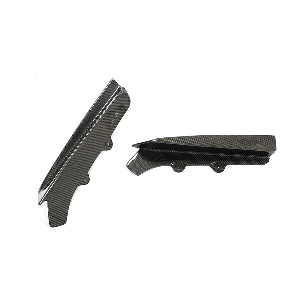 P1 Style Carbon Fibre Rear Bumper Spats for BMW F80 M3 F82 F83 M4 14-20
