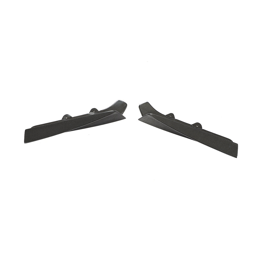 P1 Style Carbon Fibre Rear Bumper Spats for BMW F80 M3 F82 F83 M4 14-20 - Carbon Factory