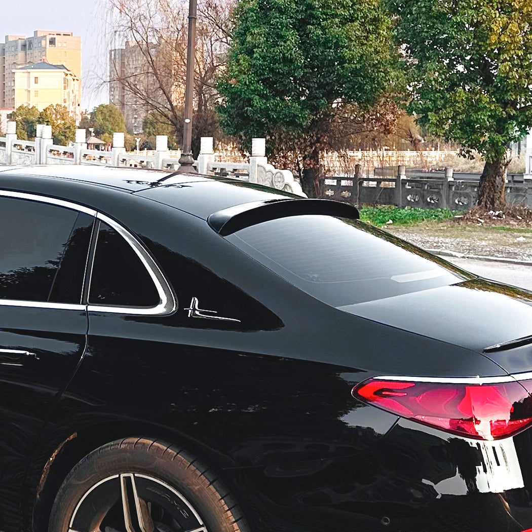 OEM Style Gloss Black Roof Spoiler for Mercedes Benz W214 E Class Saloon 24-Present - Carbon Factory